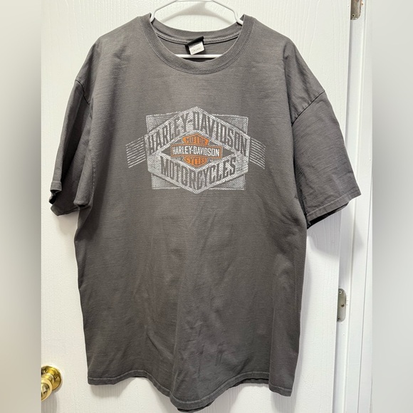 Harley-Davidson Gray Short Sleeve Tee Size 2XL - Picture 1 of 4